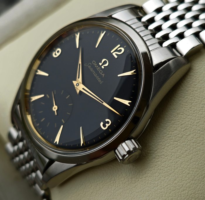 Omega - Seamaster Jumbo - Black Gilt Dial - cal.267 - 1957 - Ref.2937 - Mænd - 1950-1959