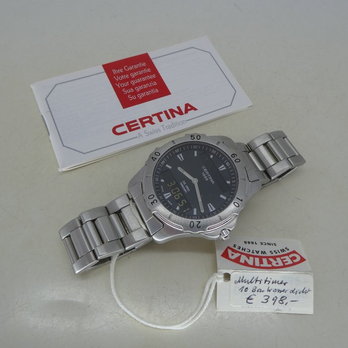 Certina - Ingen mindstepris - 193-7148-42-61 - Mænd - 2000-2010