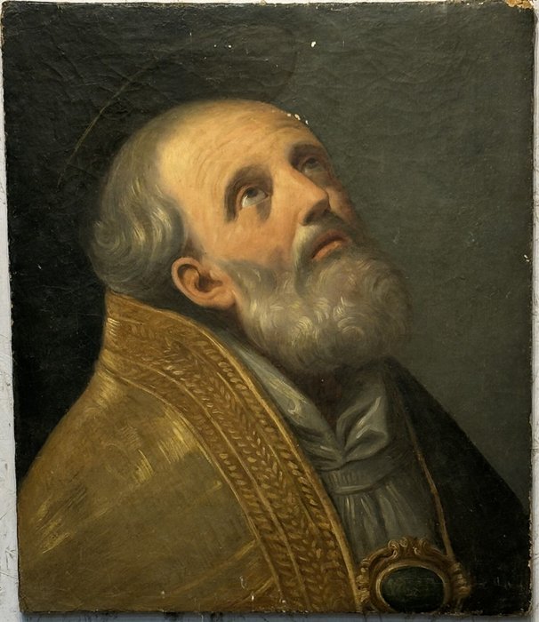 Scuola emiliana (XVII) - Ritratto di vescovo