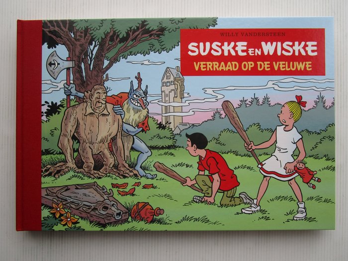 Suske en Wiske - Verraad op de Veluwe - groot formaat oblong - 100 ex - 1 Album - Første udgave - 2018