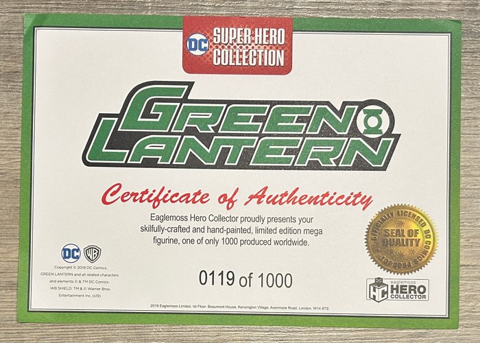 Eaglemoss - Green Lantern - 1 - The Green lantern