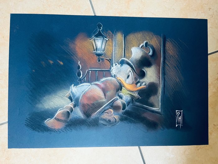 Mottura Paolo - 1 Original colour drawing - Uncle Scrooge - 2022