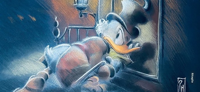 Mottura Paolo - 1 Original colour drawing - Uncle Scrooge - 2022