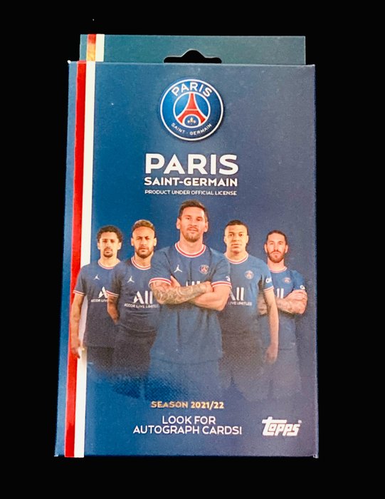 2022 Topps Paris Saint-Germain - 1 Sealed box - Næsten så god som ny (NM)