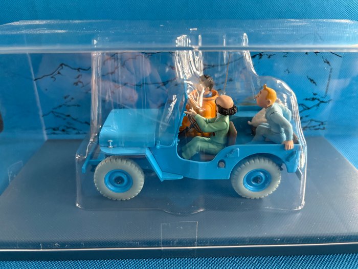 Tintin - Voiture 1/24 - La Jeep bleue - 1 Bil - 2019