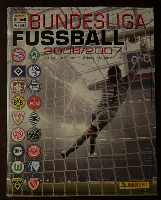 Panini - Bundesliga Fussball Germany 2001 to 2007 - 2 Complete Album + 2 Incomplete Album