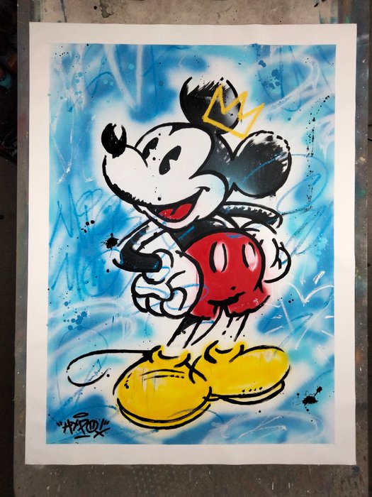 Hipo (1988) - Mickey Mouse - Dreamer (Original artwork)