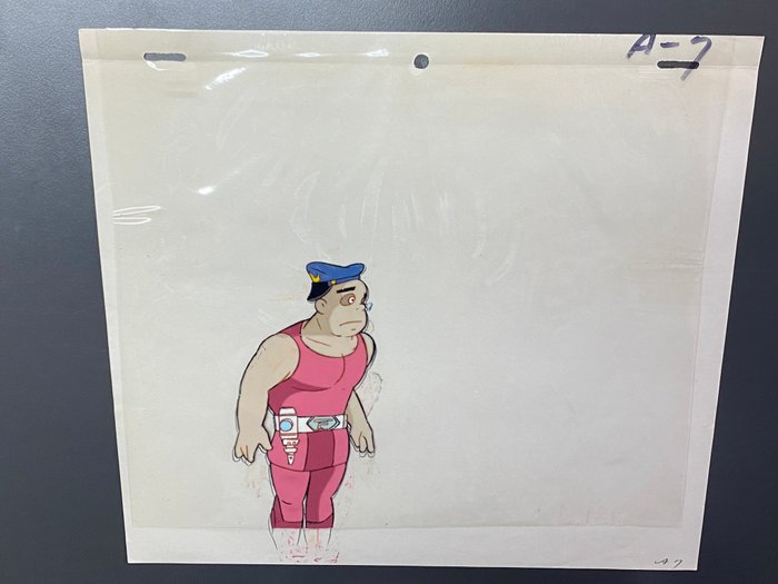 Captain Future (1978-1979) - 1 Original Animation Cel og Tegning