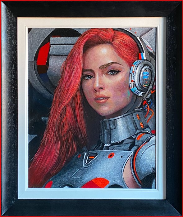 Gianfranco Zenerato - CYBORG GIRL SOLDIER - MODEL 0492