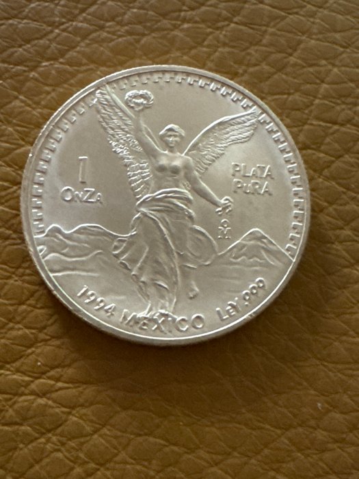 Mexico 1 Onza 1994  Libertad 1 Oz (999)  (Ingen mindstepris)