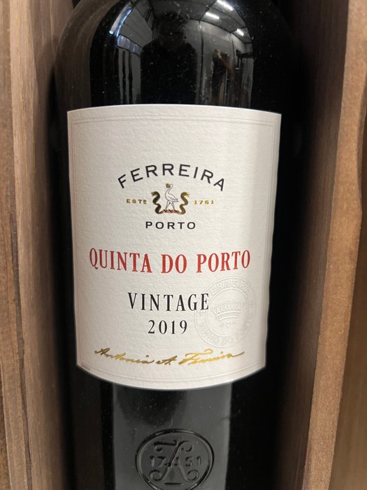 2019 Ferreira Quinta do Porto - Vintage Port -  Porto  - 3 Flasker (0,75 L)