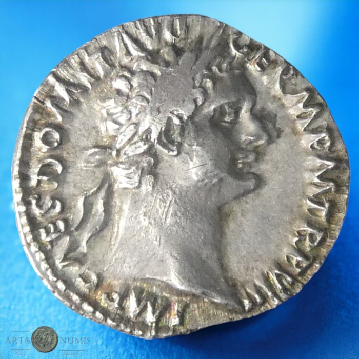 Romarriket. Domitian (AD 81-96). Denarius 88-89