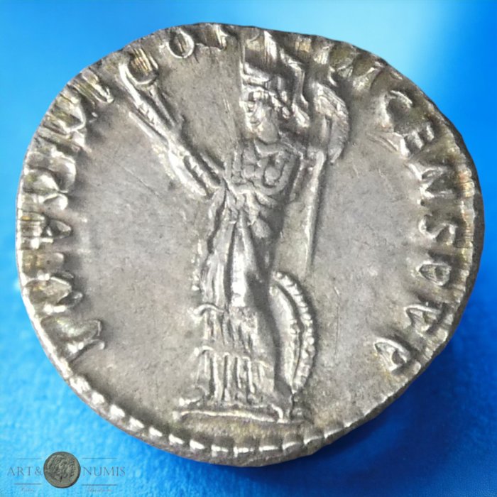 Romarriket. Domitian (AD 81-96). Denarius 88-89