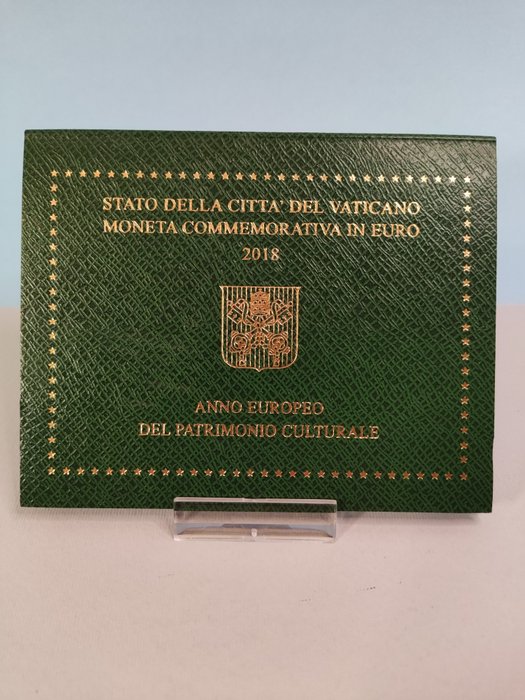 Vatikanstaten. 2 Euro 2018 "Patrimonio Culturale"  (Ingen mindstepris)