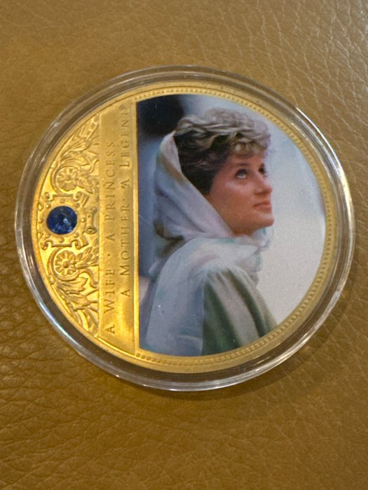 Verden. Medal ND Gigant Prinzessin Diana Proof  (Ingen mindstepris)