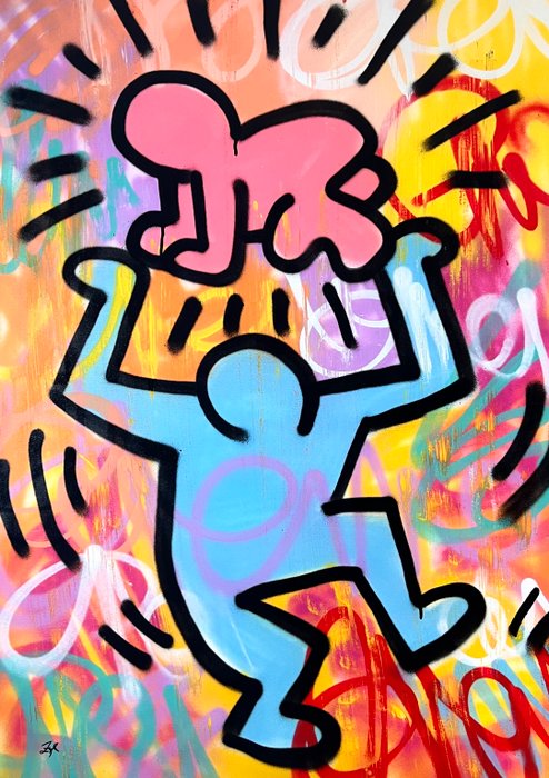 Gunnar Zyl (1988) - Radiant Baby / Keith Haring  Zyl