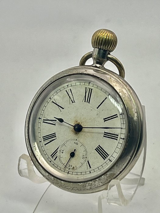 Orologio detto Montre Populaire . Concorrente francese del Roskopf . metallo . - 1850-1900