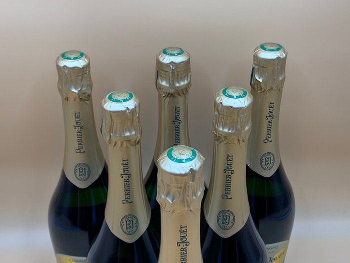 Perrier-Jouët, "Grand Brut" - Champagne - 6 Flasker (0,75 L)