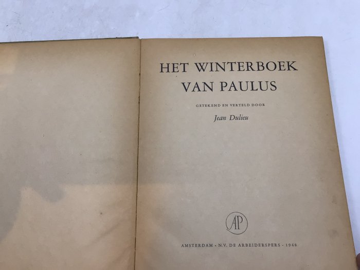 Jean Dulieu - Het Winterboek van Paulus - 1948