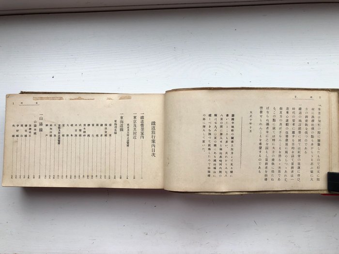 Ministry of Railways - 鐡道旅行案内: Railway Travel Guide From Bird's eye View - 1921