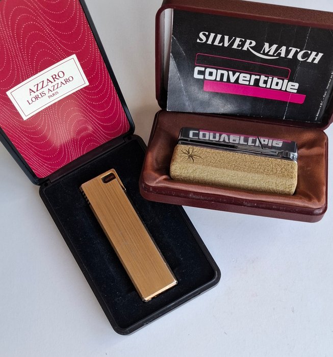 Silver Match  Azzaro - Lighter - Metal -  (2)