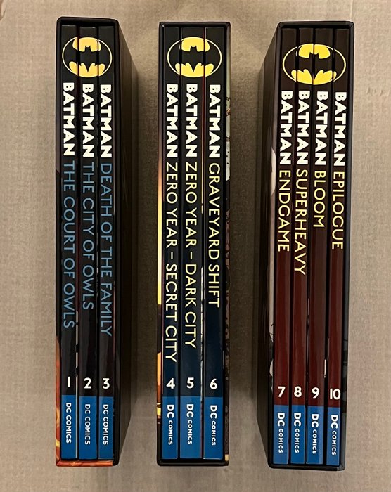 Batman - Batman Exclusive Scott Snyder  Greg Capullo Box Set Special Prints - 10 Comic collection - Begrænset udgave - 2012/2016