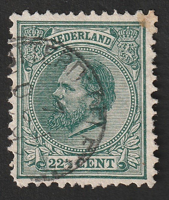 Holland 1872/1876 - Kong Vilhelm III - NVPH 19/29