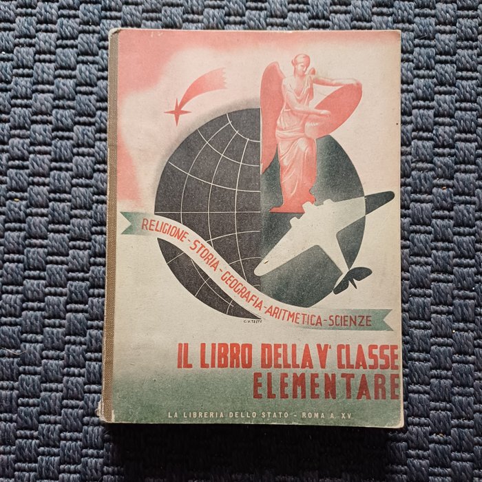 vari - il libro della V classe elementare fascista - 1936