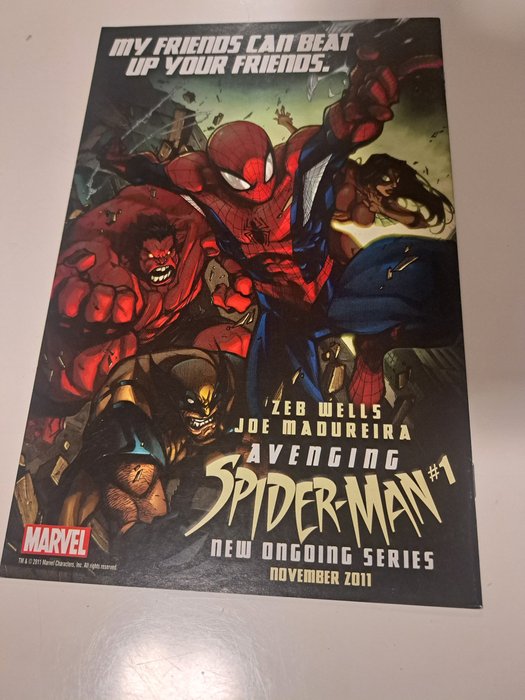 All New Ultimate Comics Spiderman 3 - All New Ultimate Comics Spiderman n. 3 autografata da Sara Pichelli - 1 Signed comic - Første udgave - 2011