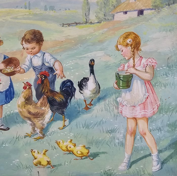 Swiss School (XX) - Childhood in the countryside