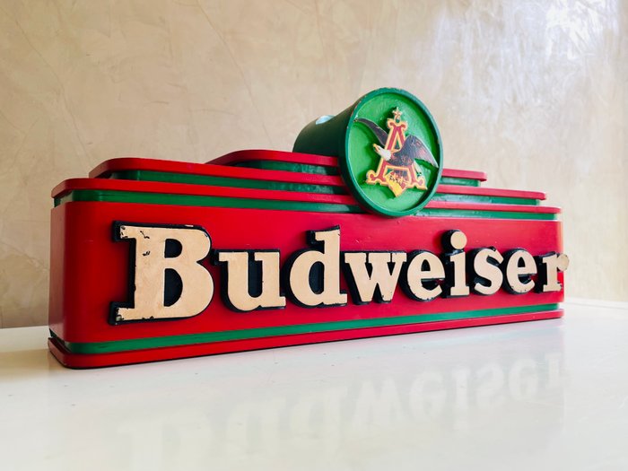 Udstillingsmontre - Ølholder - Komposit - Budweiser annoncering