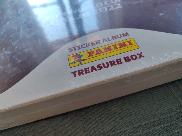 2022 Panini Qatar 2022 World Cup Treasure Box - 1 Sealed box - Næsten så god som ny (NM)