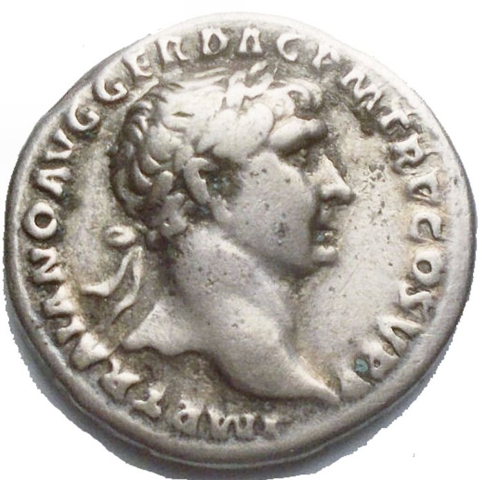 Romarriket. Trajan (AD 98-117). Denarius Rome - Mourning Dacian  (Ingen mindstepris)