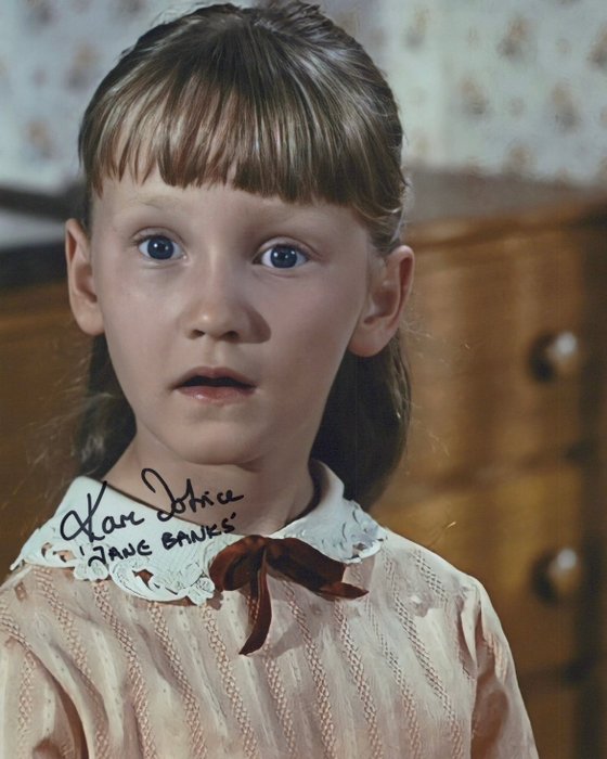 Disney's Mary Poppins - Signed by Karen Dotrice (Jane Banks)