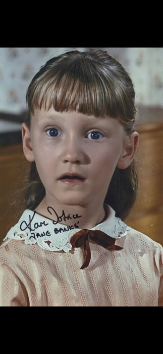 Disney's Mary Poppins - Signed by Karen Dotrice (Jane Banks)