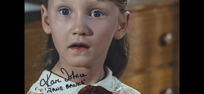 Disney's Mary Poppins - Signed by Karen Dotrice (Jane Banks)