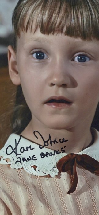 Disney's Mary Poppins - Signed by Karen Dotrice (Jane Banks)