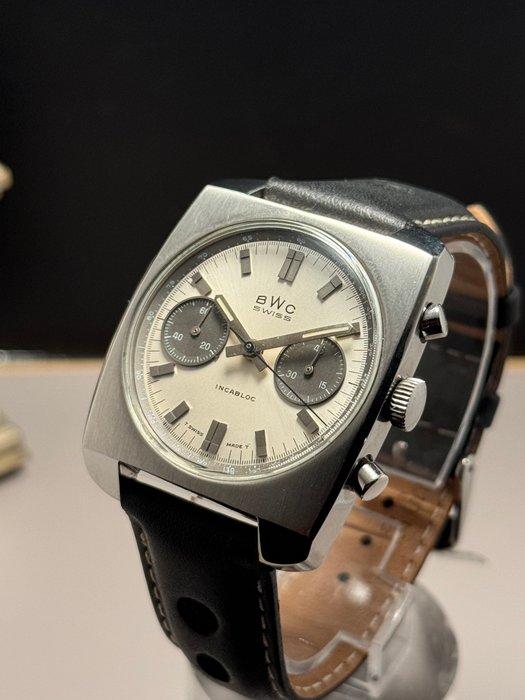 BWC-Swiss - *L.248 Panda Dial Chronograph* - Ingen mindstepris - 903009 - Mænd - 1960-1969