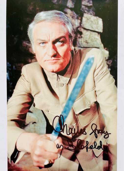 James Bond 007: Diamonds Are Forever - Charles Gray, signed with COA