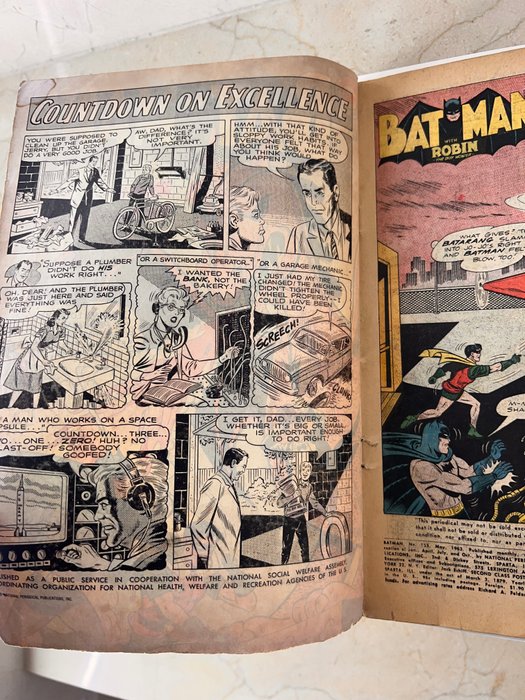 Batman - Batman #155 - 1 Comic - Første udgave - 1963