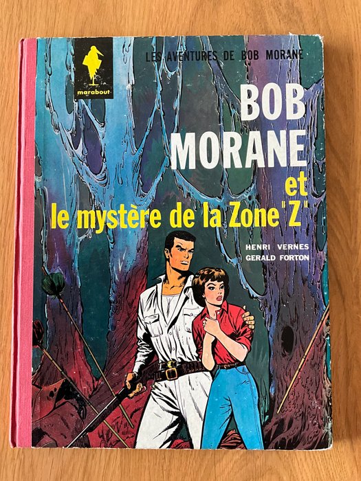 Bob Morane T6 - Le Mystère de la Zone Z - C - 1 Album - Første udgave - 1964