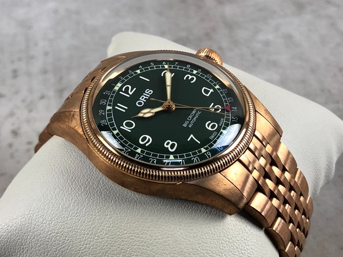 Oris - Big Crown Bronze Pointer Date Automatic - 01 754 7741 3167-07 8 20 01 - Mænd - 2011-nu