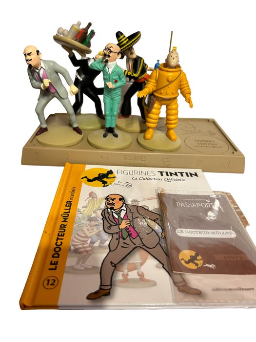 Tintin, La collection officielle - 5 Figurine - Moulinsart