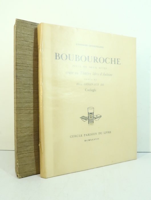 Georges Courteline / Carlège - Boubouroche [1/110; Menus] - 1937