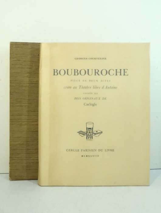 Georges Courteline / Carlège - Boubouroche [1/110; Menus] - 1937