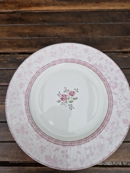 Johnson Brothers - Middagssæt til 6 (12) - Rose Damask - Porcelæn - Luksus spisning