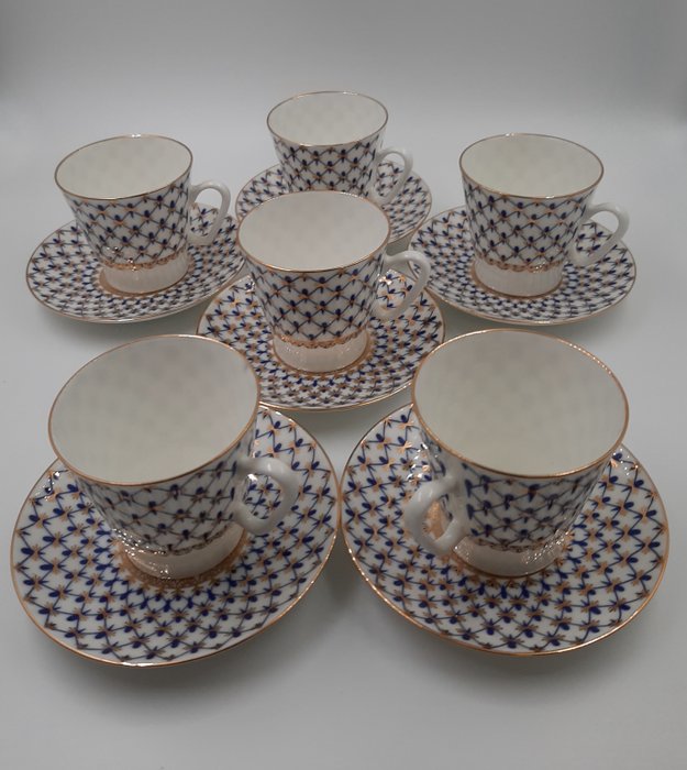 Lomonosov Imperial Porcelain Factory - Yatskevich - Kaffekop (12) - Knogleporcelæn