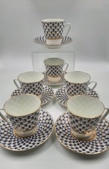 Lomonosov Imperial Porcelain Factory - Yatskevich - Kaffekop (12) - Knogleporcelæn