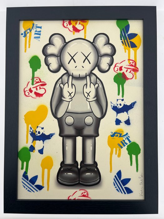 Koen Betjes - Rebellious Kaws x PopArt