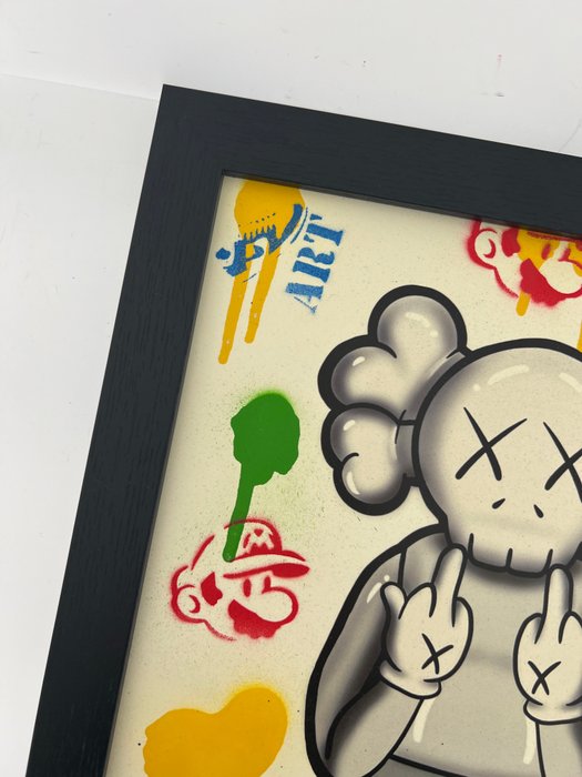 Koen Betjes - Rebellious Kaws x PopArt